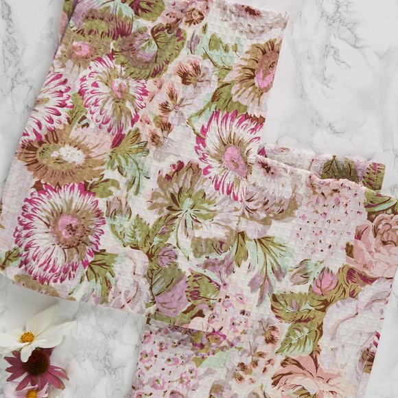 April Cornell Tea Towel Spring Gathering NWT - Picture 2 of 2